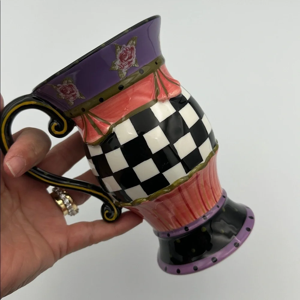 AMBER ROSE by NANETTE VACHER for AMBIANCE COLLECTION RARE MUG